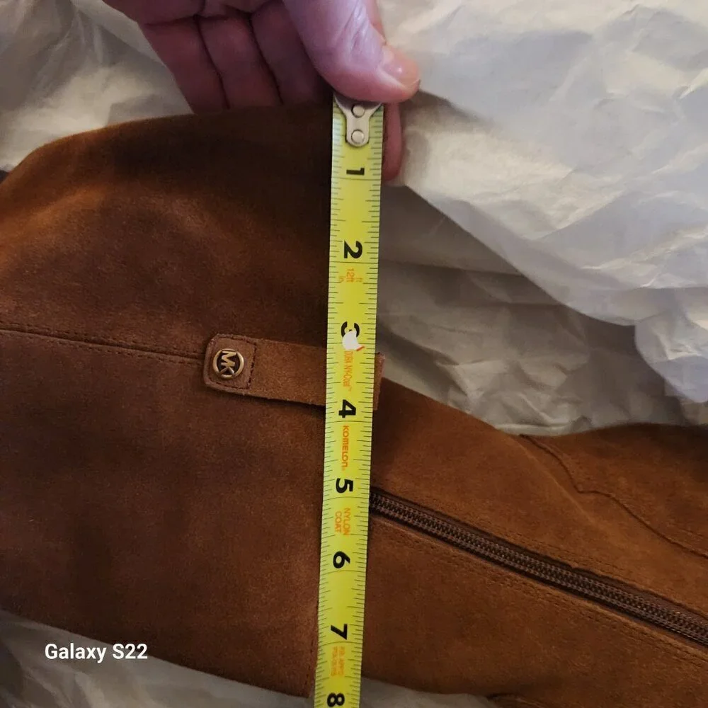 Michael Kors "Bodkin" Over the Knee Suede Heeled Boots. NIB. Size 5 - Picture 12 of 12